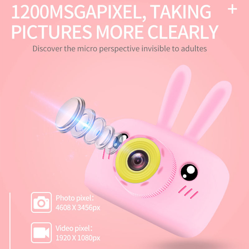 New Mini Cartoon Rabbit Camera - огляд і ціна Kids Educational Videos