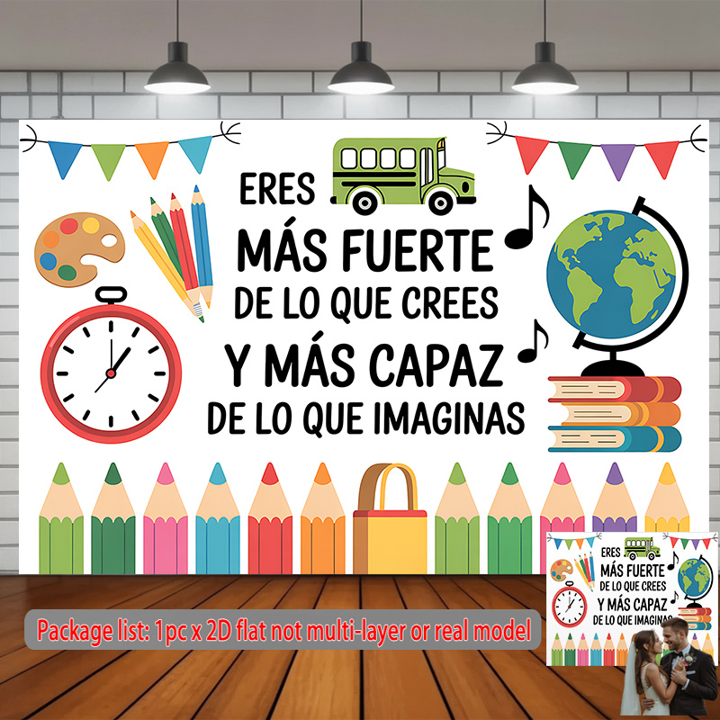 Inspirational Nursery Wall Tap - огляд і ціна Kids Education Banner