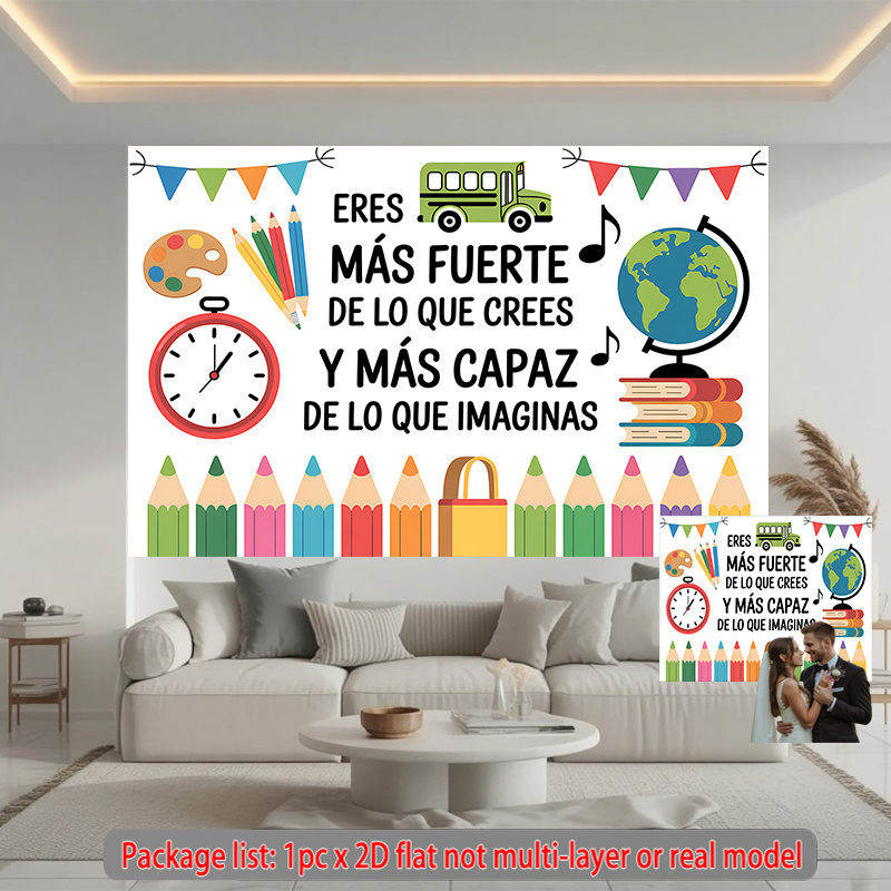 Inspirational Nursery Wall Tap - огляд і ціна Kids Education Banner