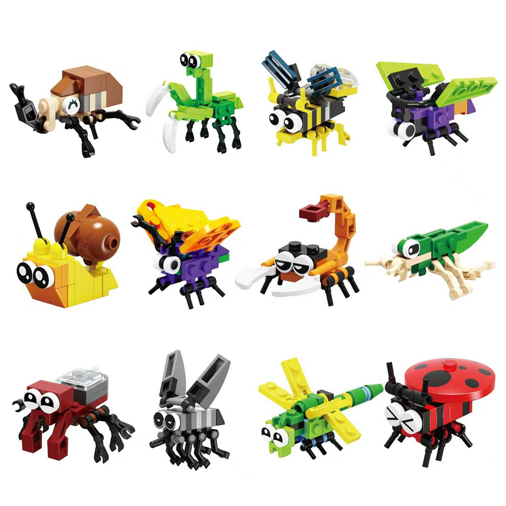 12pcs/set Insect Kingdom Build - огляд і ціна Kingdom Kids Education