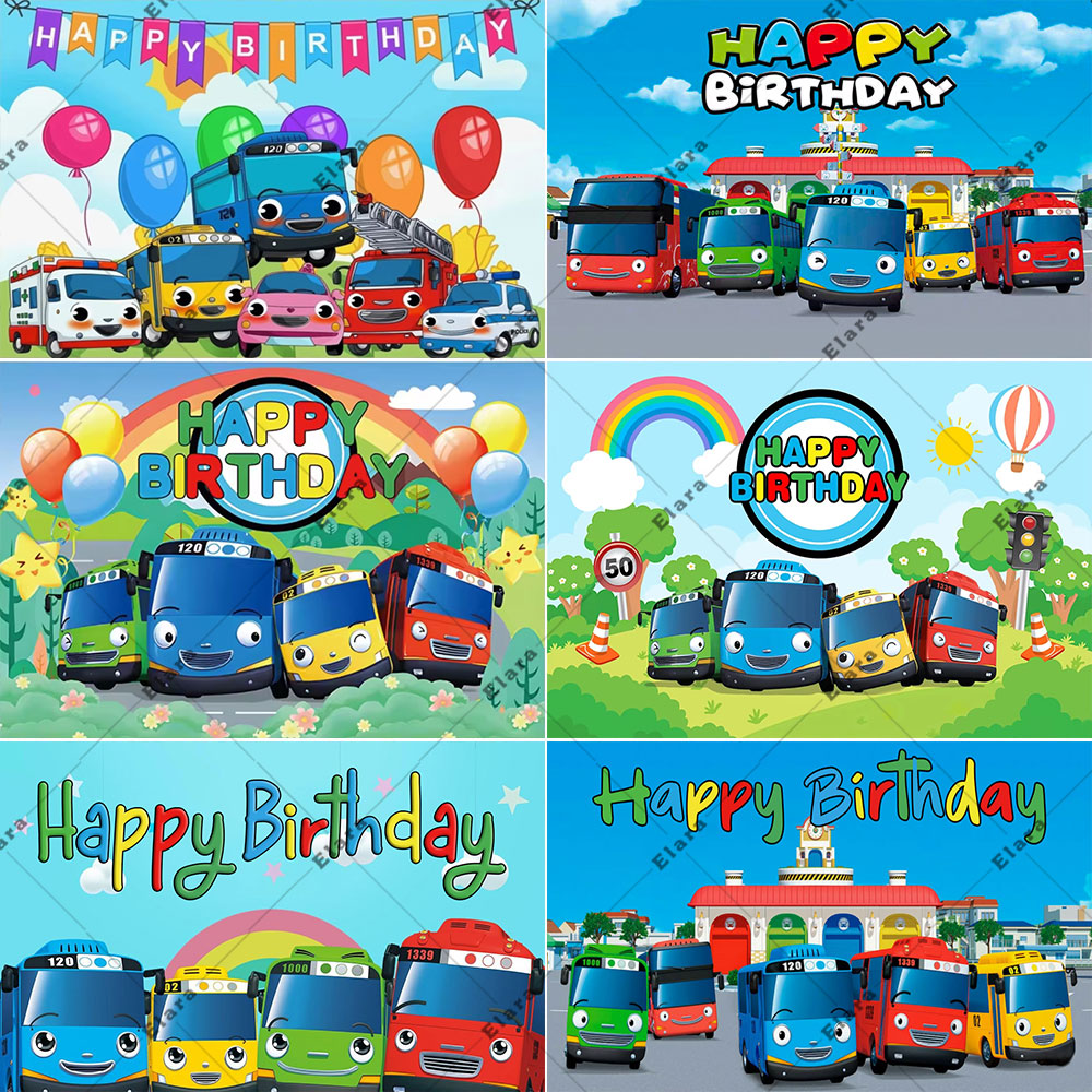 Cartoon Anime The Little Bus K - огляд і ціна Kids Education Banner