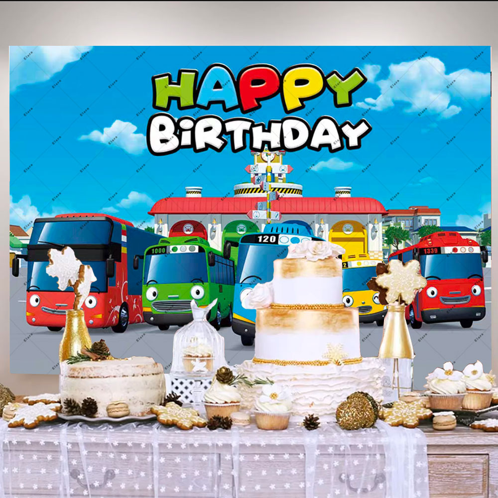 Cartoon Anime The Little Bus K - огляд і ціна Kids Education Banner