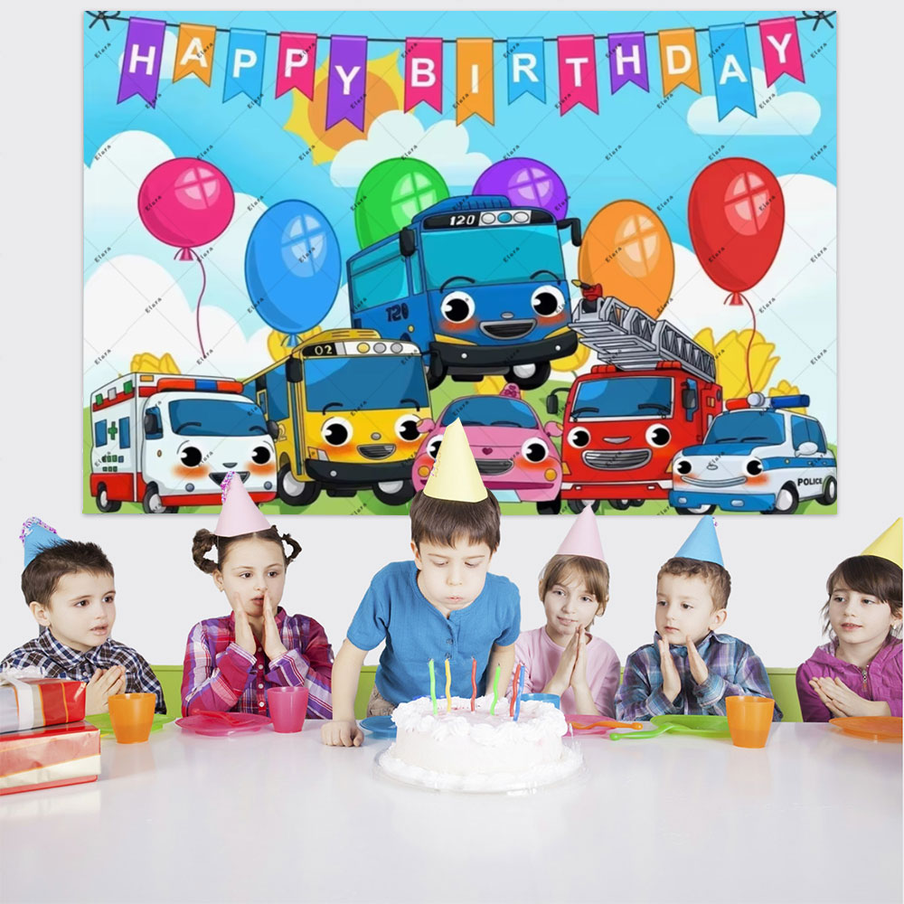 Cartoon Anime The Little Bus K - огляд і ціна Kids Education Banner