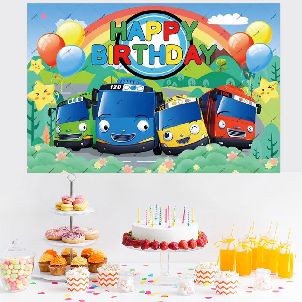 Cartoon Anime The Little Bus K - огляд і ціна Kids Education Banner