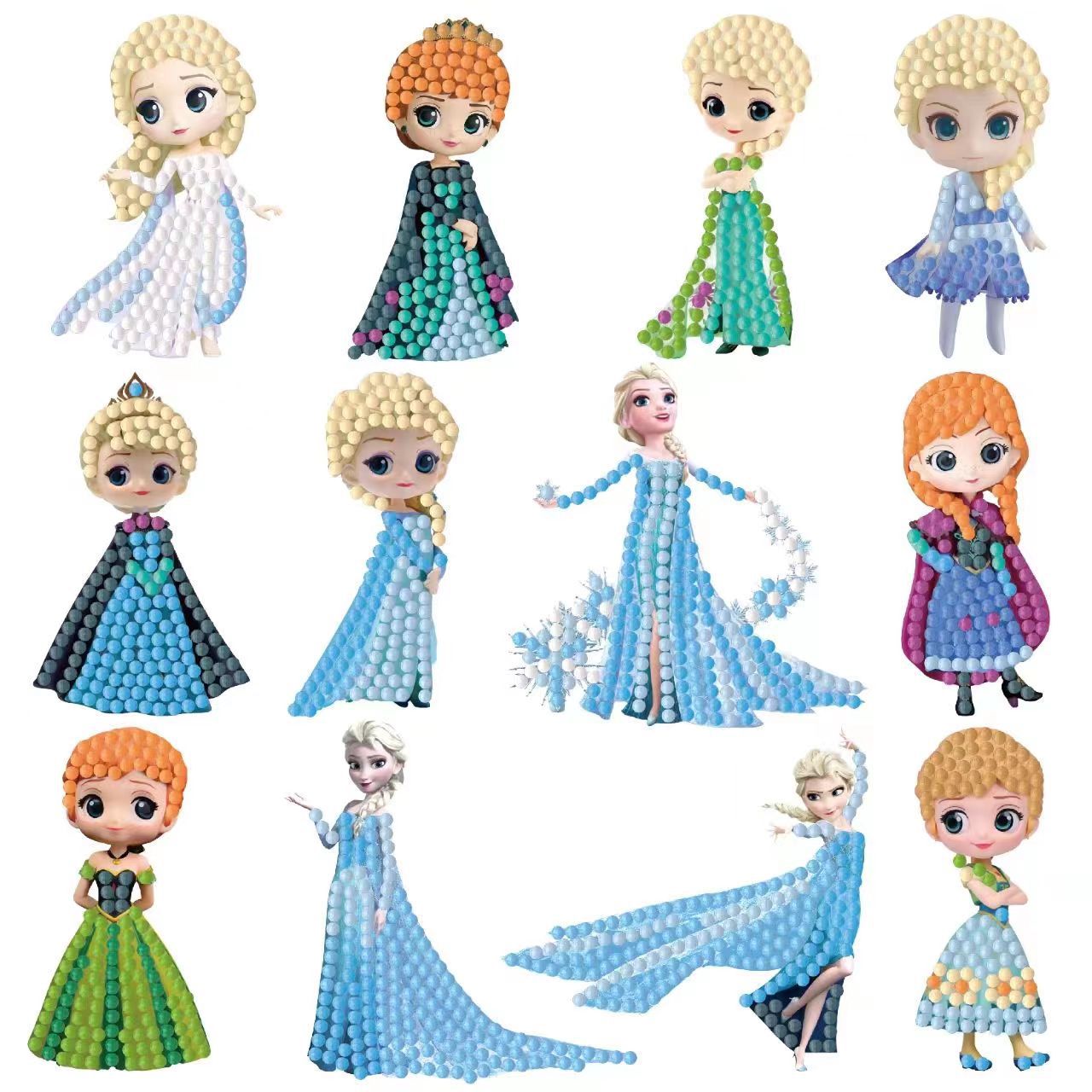 Cartoon Princess 5D Diamond St - огляд і ціна Kingdom Kids Education