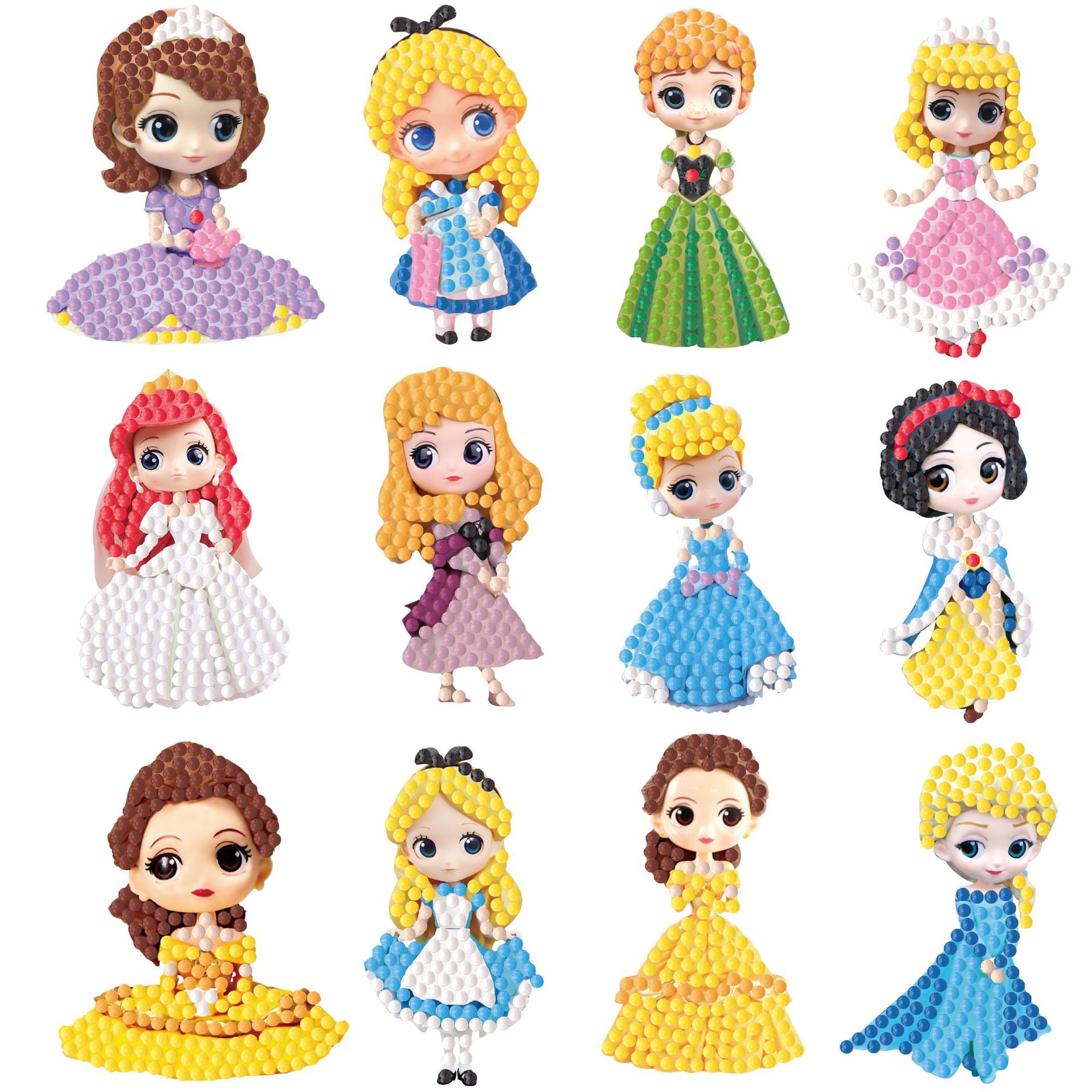 Cartoon Princess 5D Diamond St - огляд і ціна Kingdom Kids Education