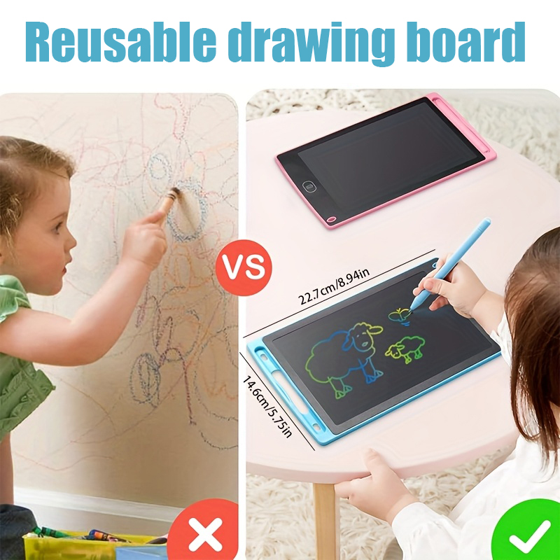 LCD Writing Tablet for Kids, 8 - огляд і ціна Kids Education Board