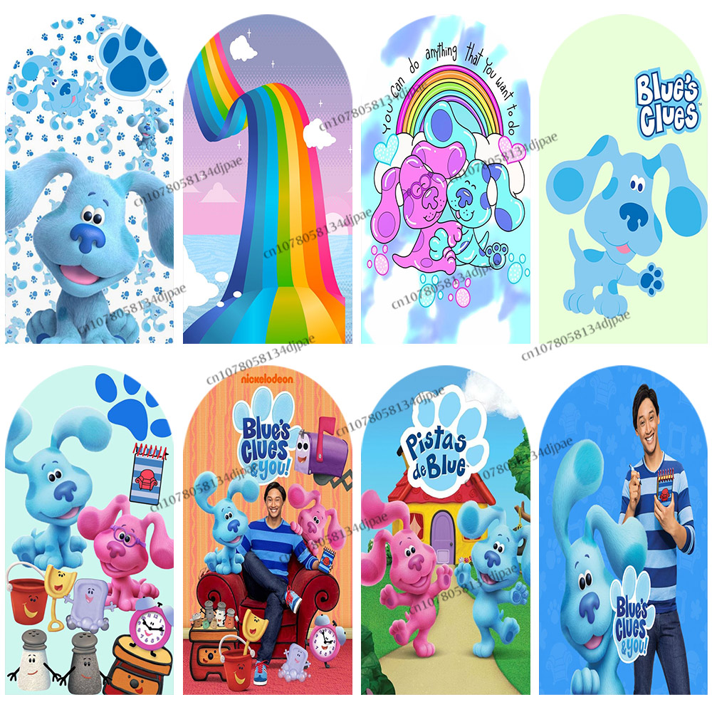 Blue Clues Arch Backdrop Photo - огляд і ціна Kids Education Banner