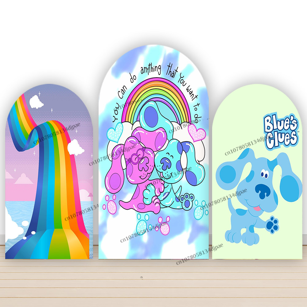 Blue Clues Arch Backdrop Photo - огляд і ціна Kids Education Banner