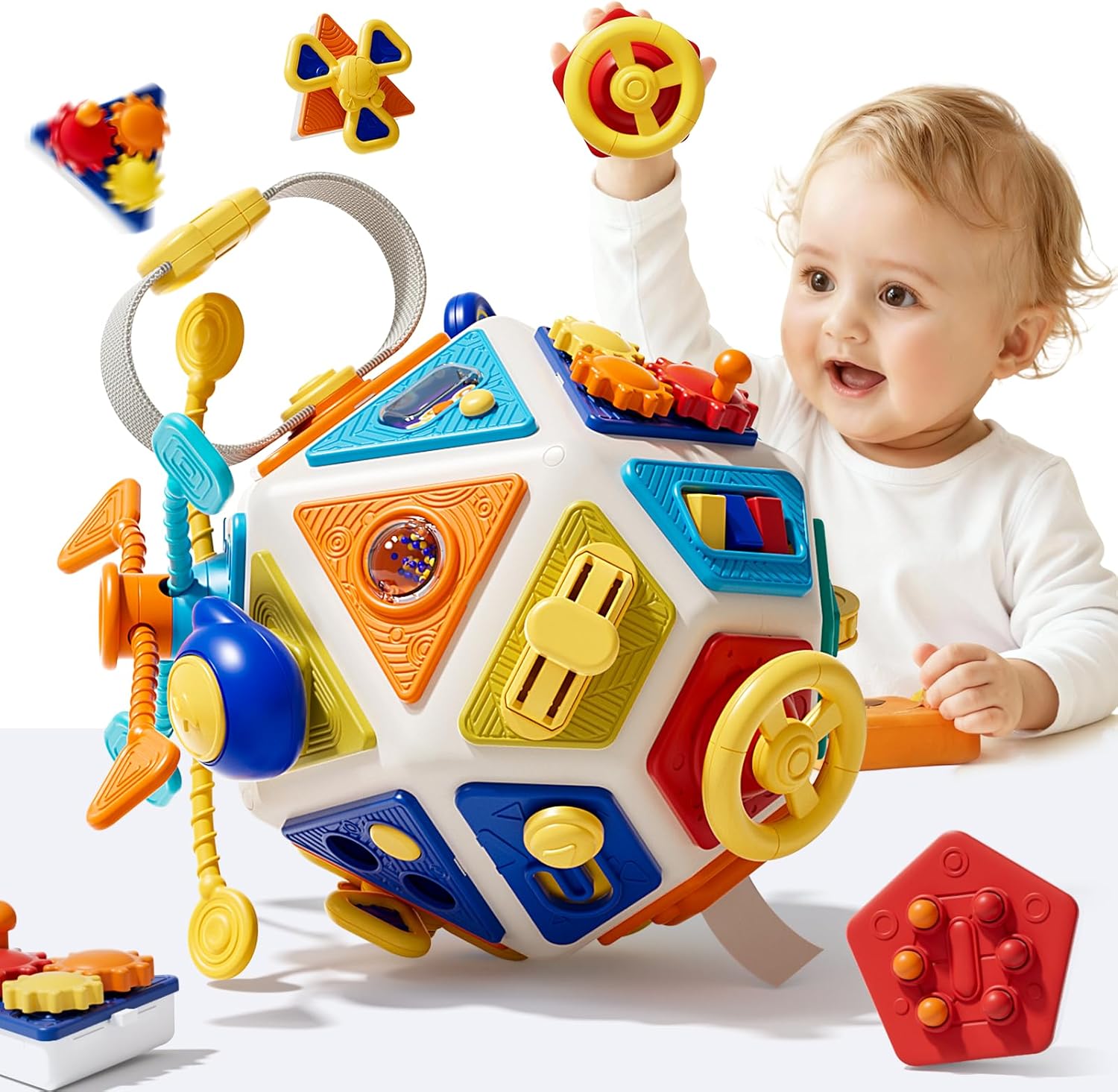 Baby Busy Board Activity Cube  - огляд і ціна Kids Education Board
