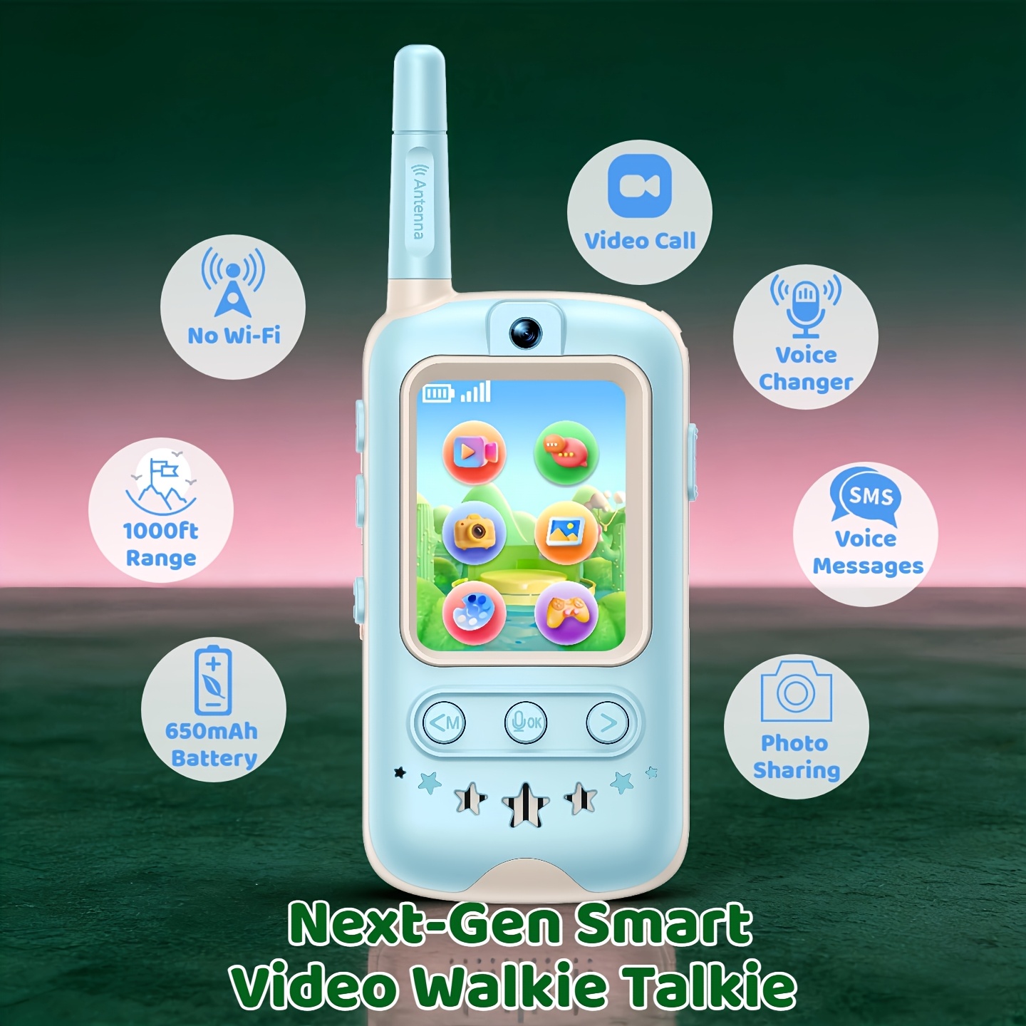 Video Walkie Talkie Gift Set 2 - огляд і ціна Kids Educational Videos
