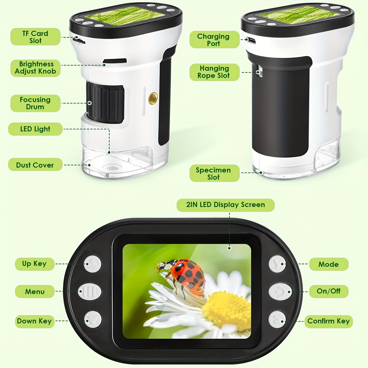 Kids Microscope Biological Kit - огляд і ціна Kids Educational Videos