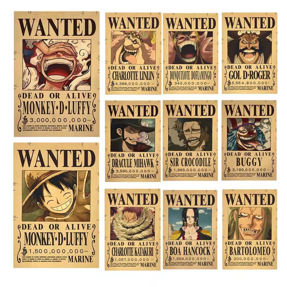 Anime One Piece Bounty Wanted  - огляд і ціна Kids Education Quotes