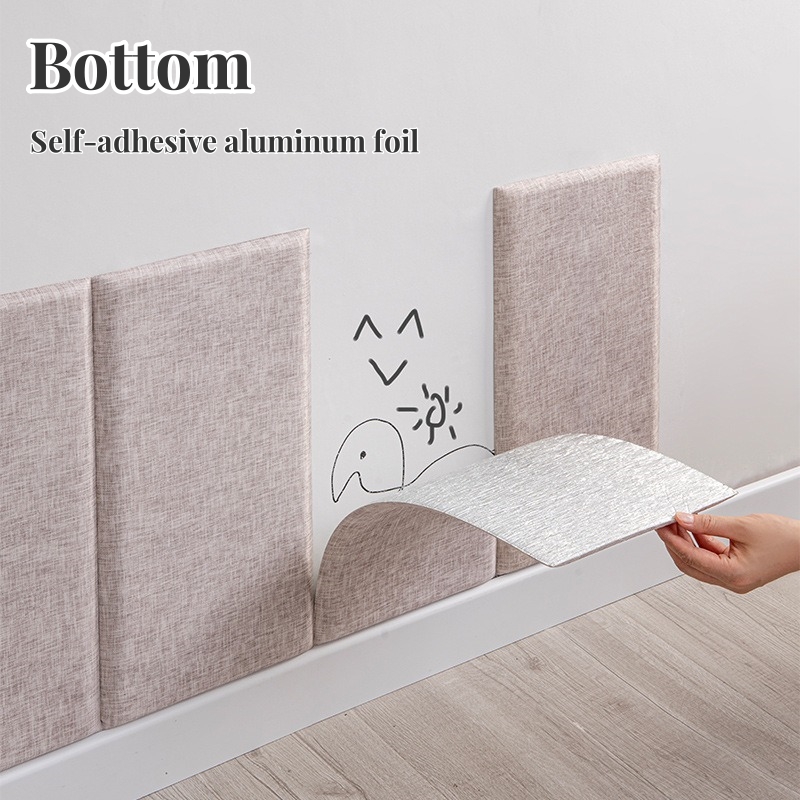 Linen Fabric 3D Wall Sticker U - огляд і ціна Kids Education Quotes