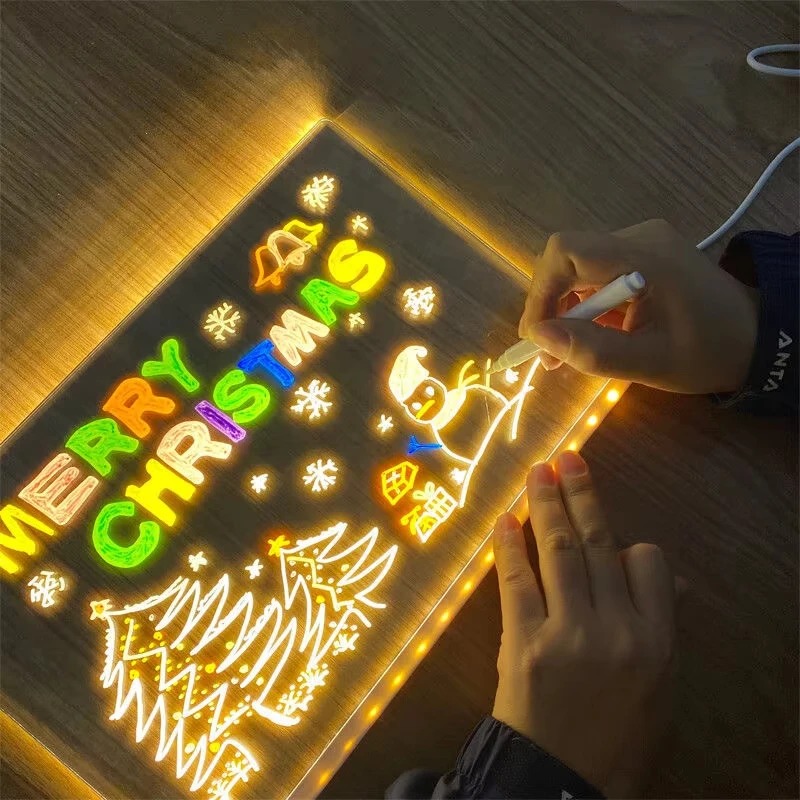 Magic Glow Kids Drawing Board: - огляд і ціна Kids Education Board