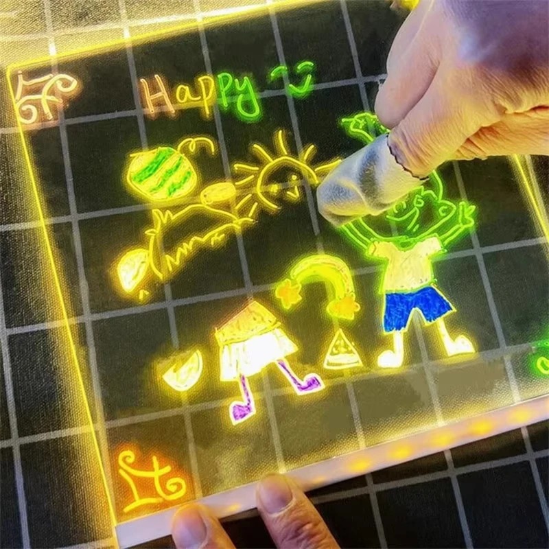 Magic Glow Kids Drawing Board: - огляд і ціна Kids Education Board