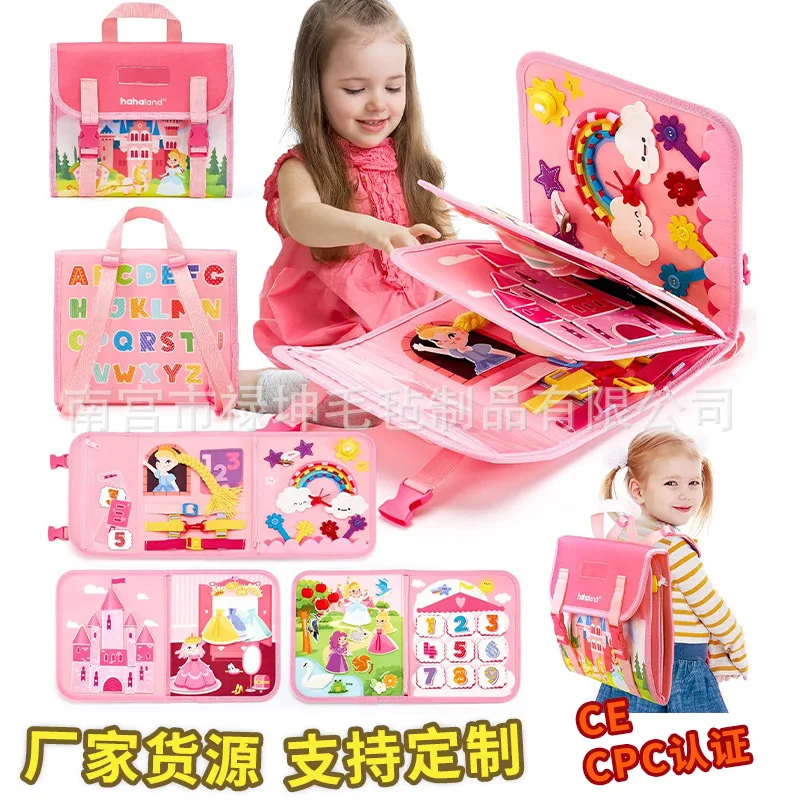 Princess Montessori Felt Busy  - огляд і ціна Kids Education Board