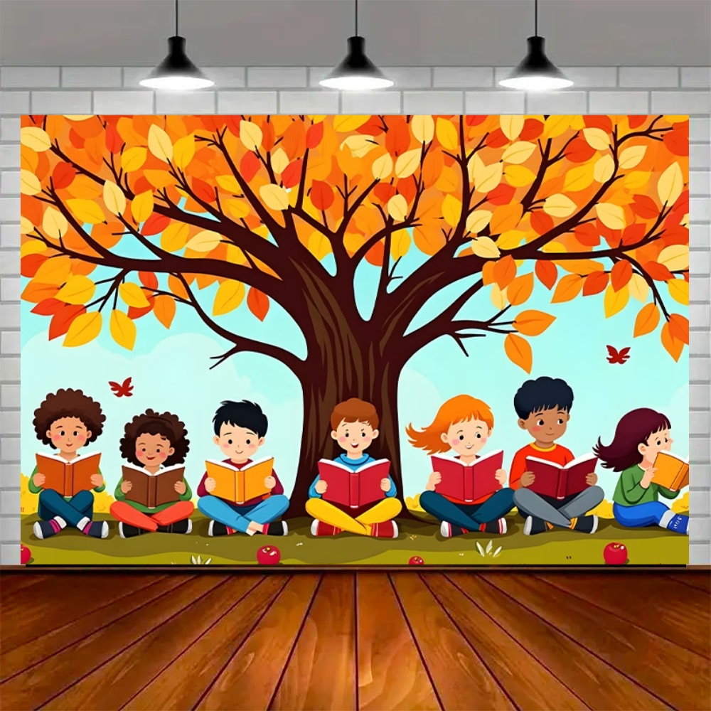 World Autumn Reading Day Party - огляд і ціна Kids Education Banner