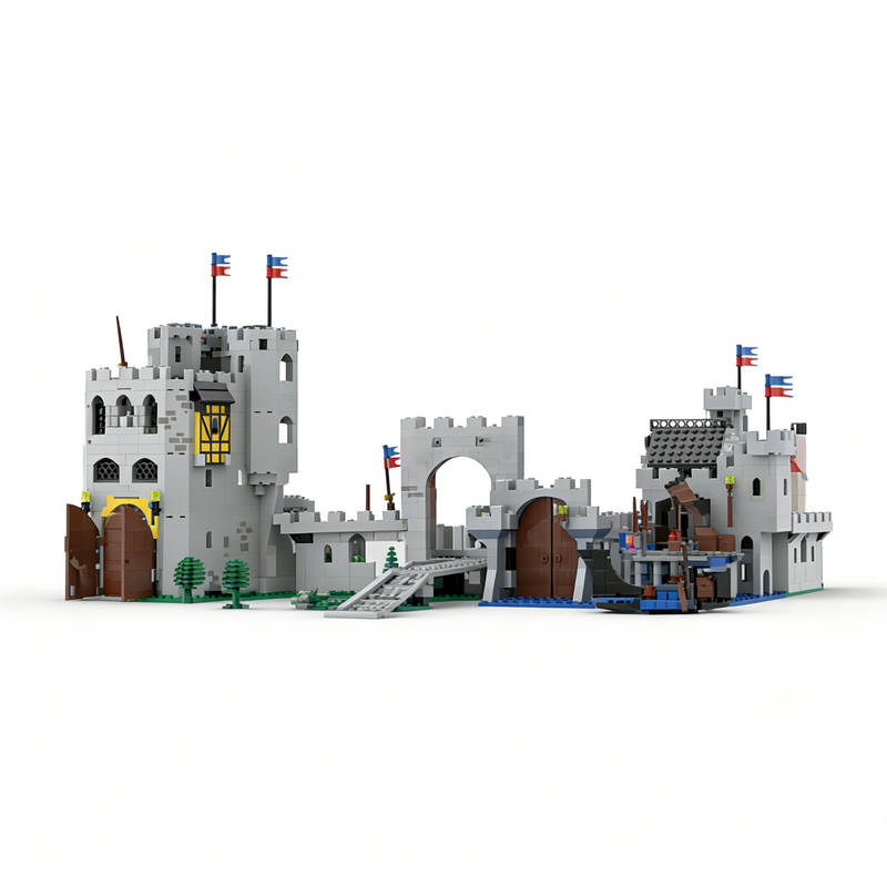 1534pcs MOC Castle Classic Lio - огляд і ціна Kingdom Kids Education