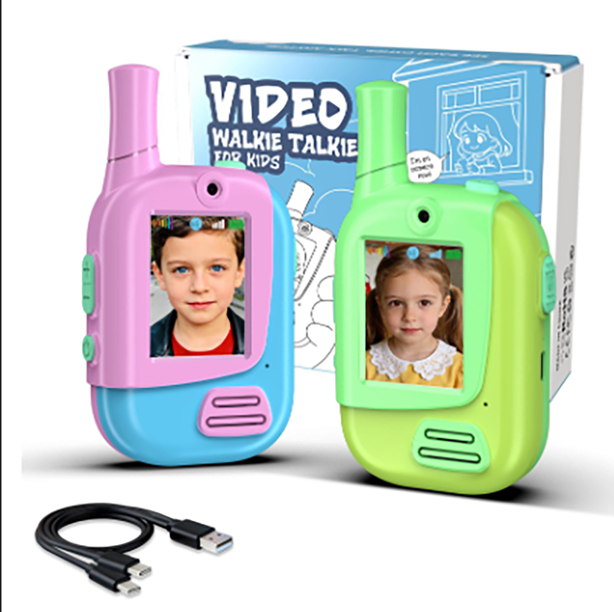 2 Pack Rechargeable Kids Video - огляд і ціна Kids Educational Videos