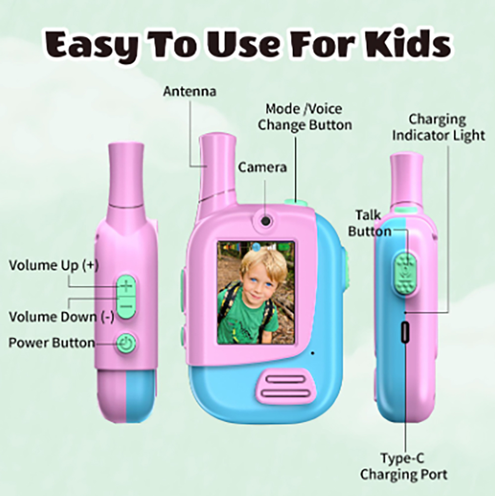 2 Pack Rechargeable Kids Video - огляд і ціна Kids Educational Videos